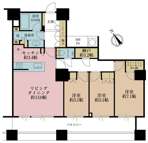 ザ・パークハウス西新宿タワー６０の物件画像