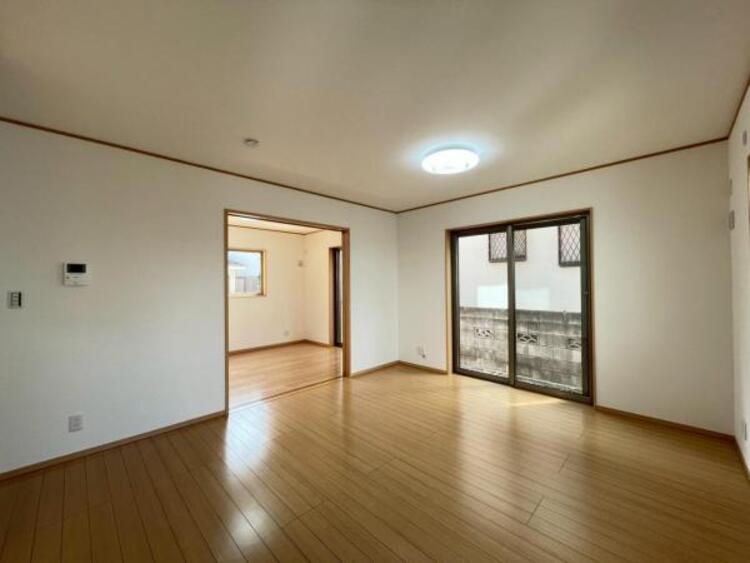 居間 未来のライフステージに応える部屋数と広さです