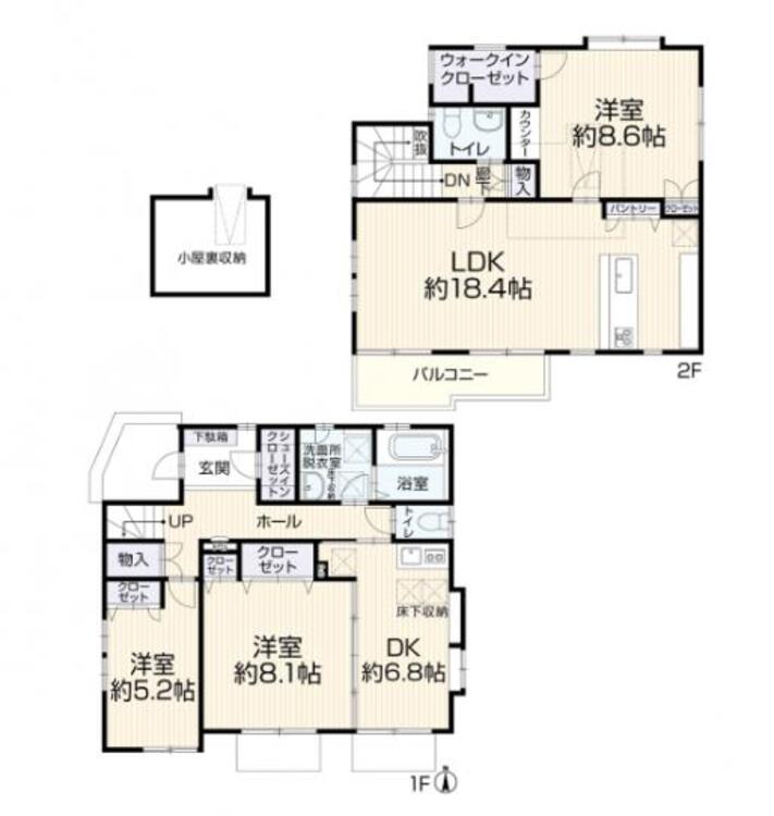 間取り 動線の良い間取りは住む人の使いやすさを一番に考えた設計です！計算されたゆとりとひかりが空間を演出！！永く住むを念頭に日々変化していくライフスタイルにも対応できるように思いやりのつまった間取りです！