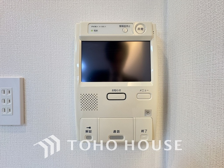 その他 来客が一目でわかるモニター付きインターホン