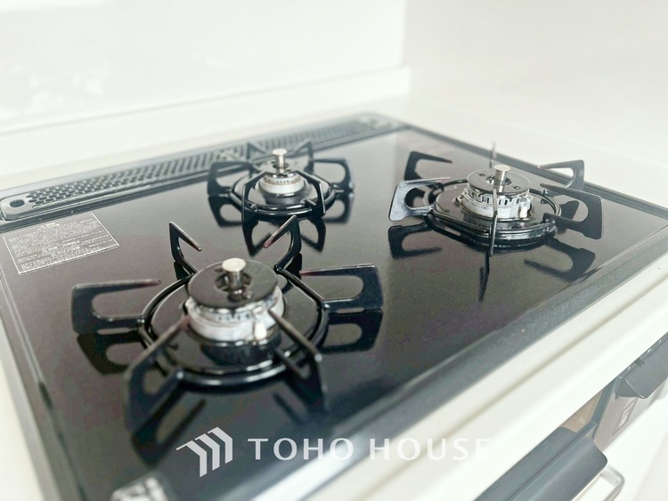 キッチン 【KITCHEN】◆家族のおはよう◆の声を笑顔で迎えてあげられるシステムキッチン。朝ごはんが楽しみでちょっと早起きしたくなるんです。