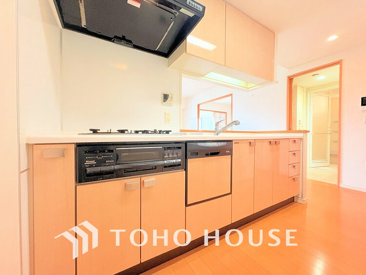 キッチン デザインと機能性を兼ね備えたシステムキッチン（リノベ前の写真です）