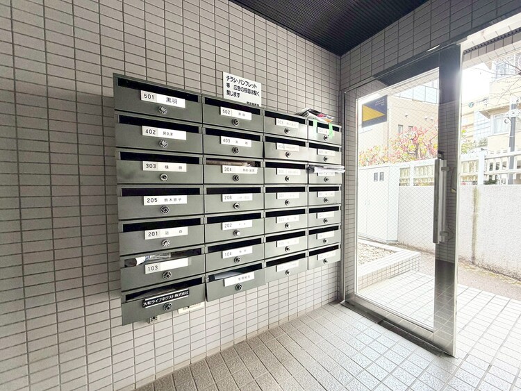 その他 郵便受けも、きちんと管理されています。