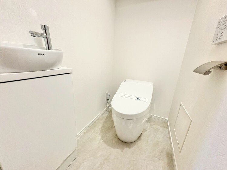 その他 清潔感の高いお手洗い。