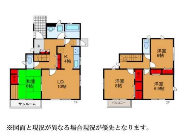 間取り 陽当たりや風通しなど、ぜひ現地でご確認ください