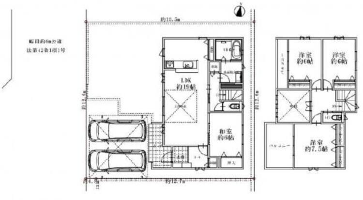 間取り 大きな吹き抜けは開放感や採光の美しさ、安らぎを感じるお家です。