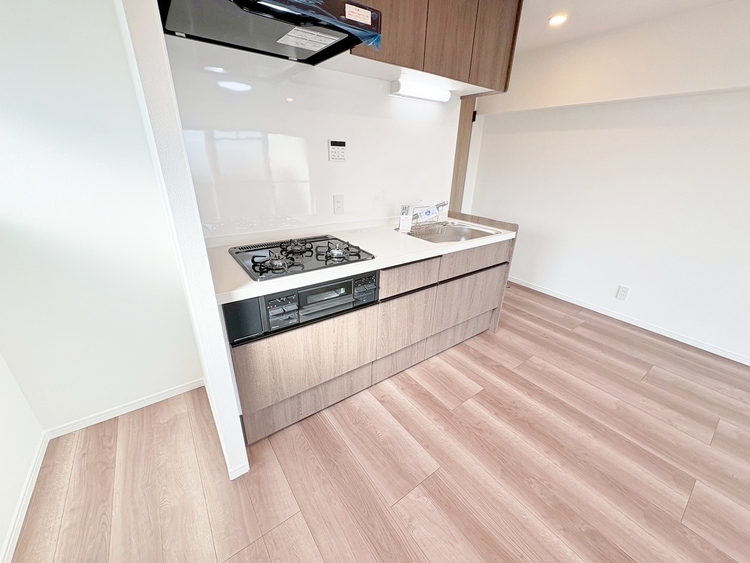 キッチン 洗練されたスタイリッシュなデザイン性と使いやすさを備えた仕様。