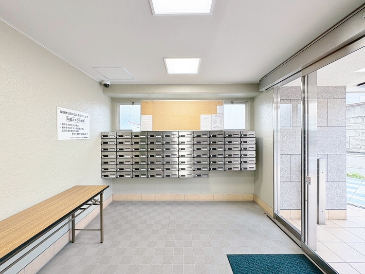 その他 郵便物を受け取るための郵便受けも、きちんと管理されています。