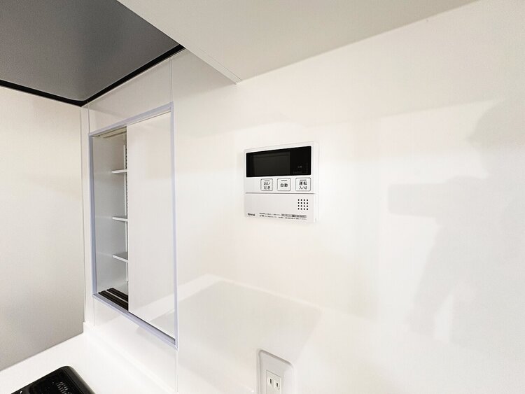 設備 見やすい画面で操作しやすい給湯パネルです。