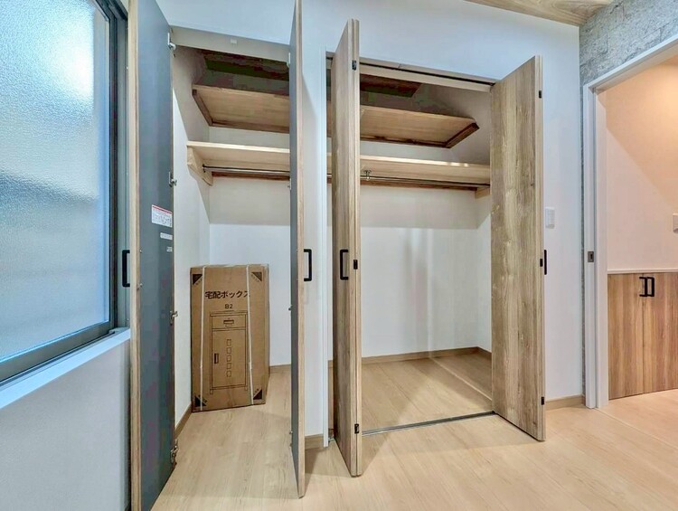収納 居室にはクローゼットがあり、荷物もスッキリ収納して快適にお過ごしいただけます。