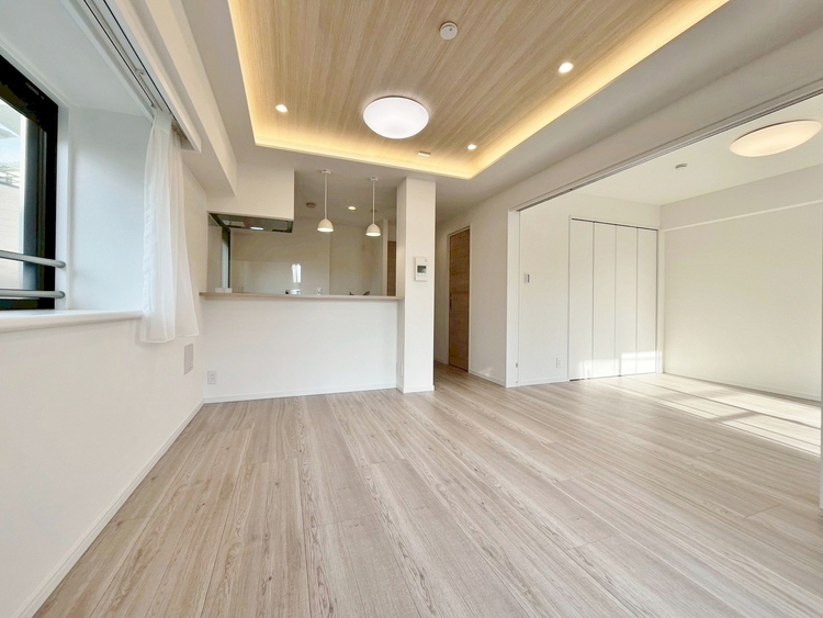 居間 「空間が織り成すひとつ先の住み心地」を演出します。