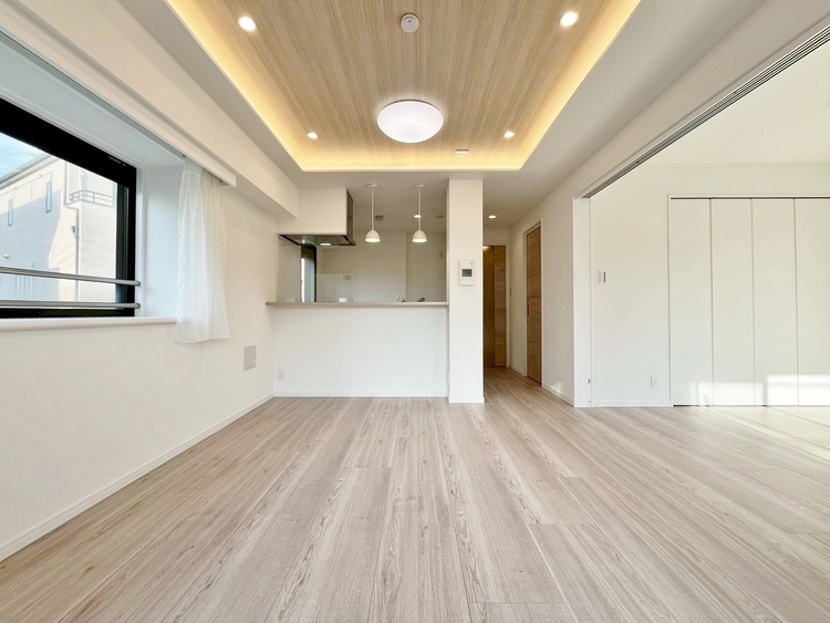 居間 ひとつひとつの空間に宿した機能性、そして美意識。