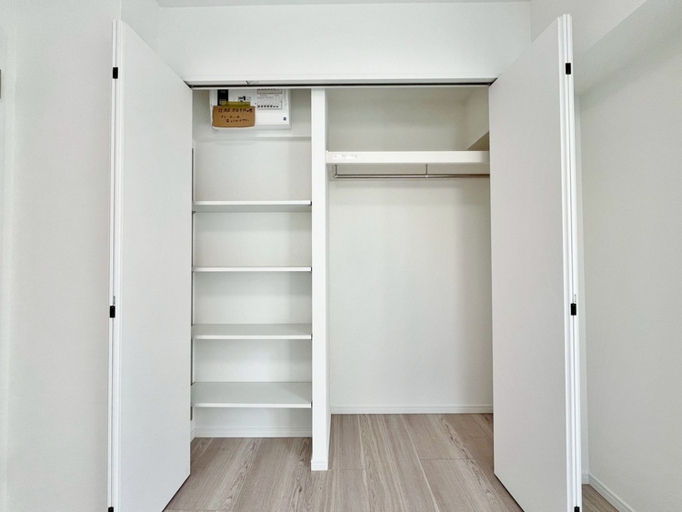収納 居室にはクローゼットがあり、荷物もスッキリ収納して快適にお過ごしいただけます。