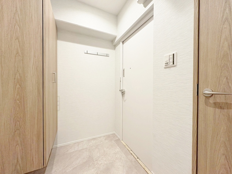 玄関 シューズボックスを完備した玄関です。