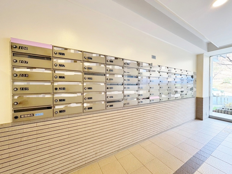 その他 郵便物を受け取るための郵便受けも、きちんと管理されています。