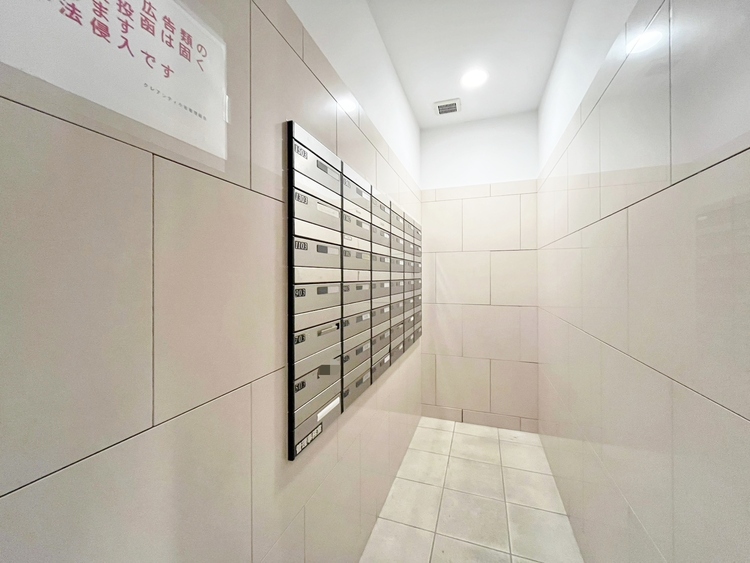 その他 郵便物を受け取るための郵便受けも、きちんと管理されています。