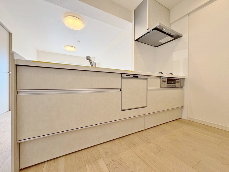 キッチン 洗練されたスタイリッシュなデザイン性と使いやすさを備えた仕様。