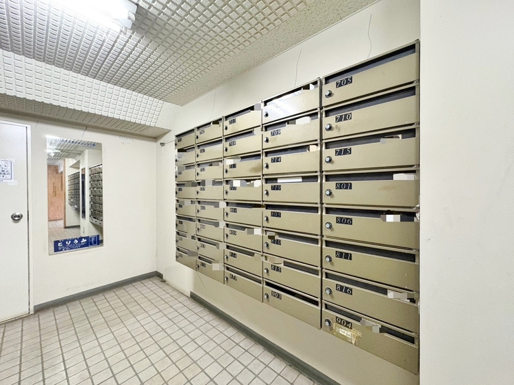 その他 郵便物を受け取るための郵便受けも、きちんと管理されています。