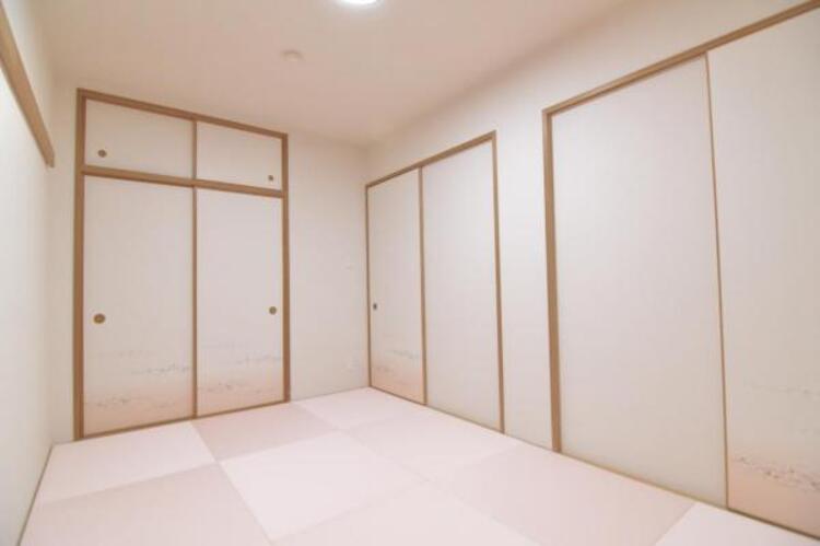 内装 和室はお客様が泊まったり、お子様を遊ばせるピッタリの空間です。