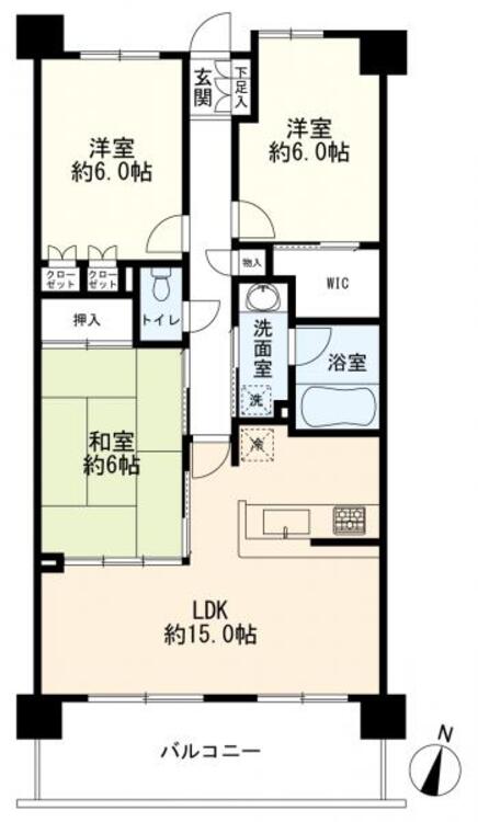 間取り ３ＬＤＫ