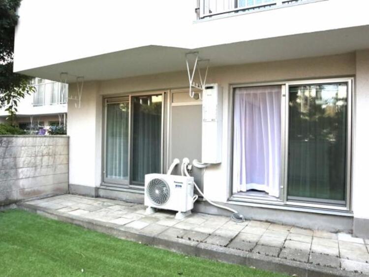 バルコニー 風通しのよいバルコニー。お洗濯物も乾かしやすいですね。