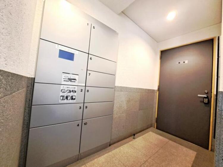 その他 宅配ボックスは不在時のお荷物の受け取りも安心です。