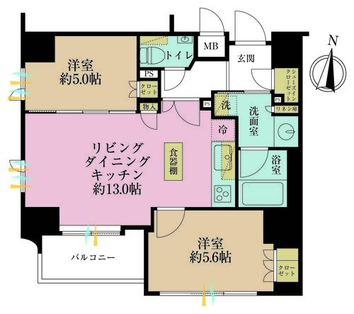 ジオ西新宿ツインレジデンスイースト棟の物件画像