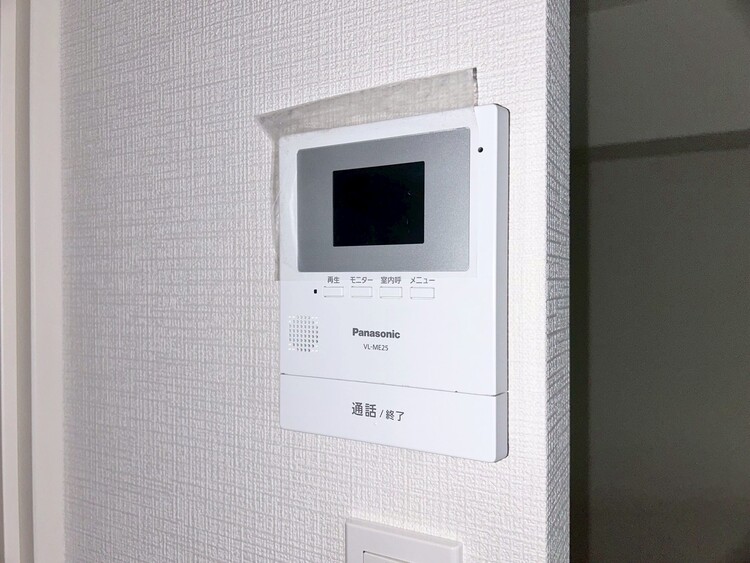 その他 誰が来てもわかる様にモニター付きインターホンを設置。