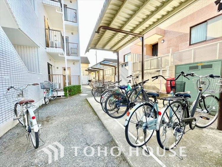 その他 大切な自転車を置いておけるスペースがあります。