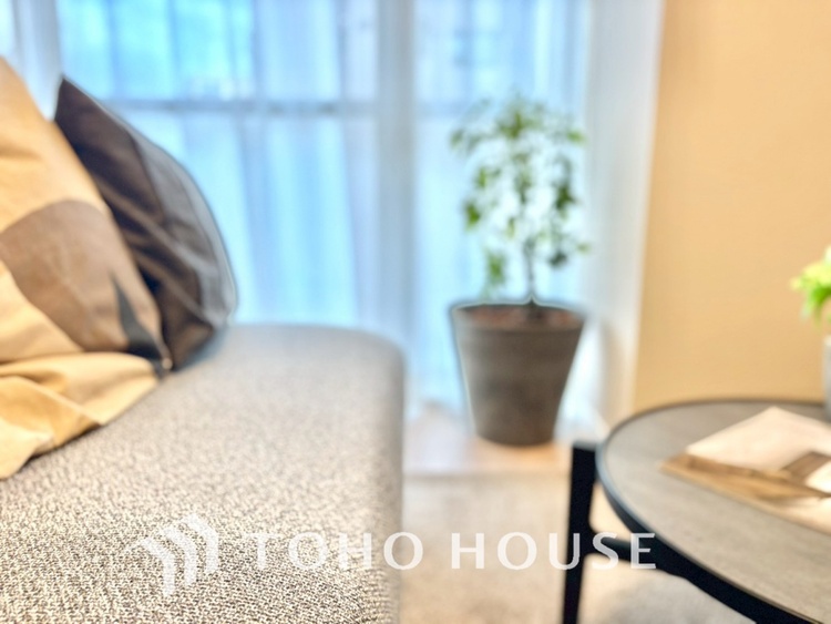 内装 【LIVING】◆simple is best◆無駄のない綺麗なつくりのリビングルームであなただけの暮らしを。