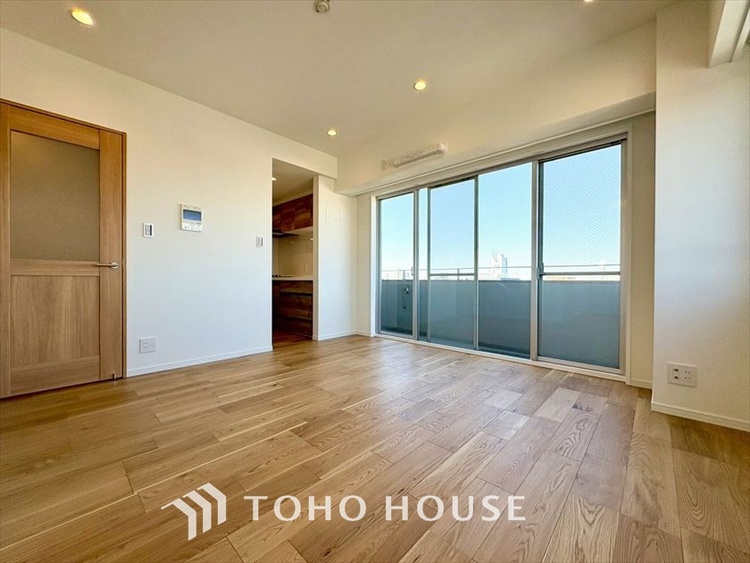 内装 【LIVING】◆simple is best◆無駄のない綺麗なつくりのリビングルームであなただけの暮らしを。