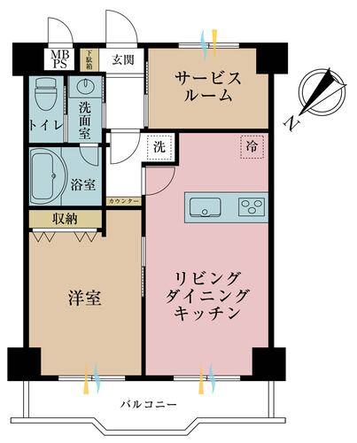 ライオンズマンション横浜第５の物件画像