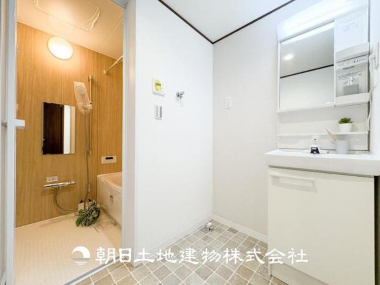 洗面 【洗面化粧台】慌ただしい1日が始まり、充実した1日の終わりを締めくくる洗面所。