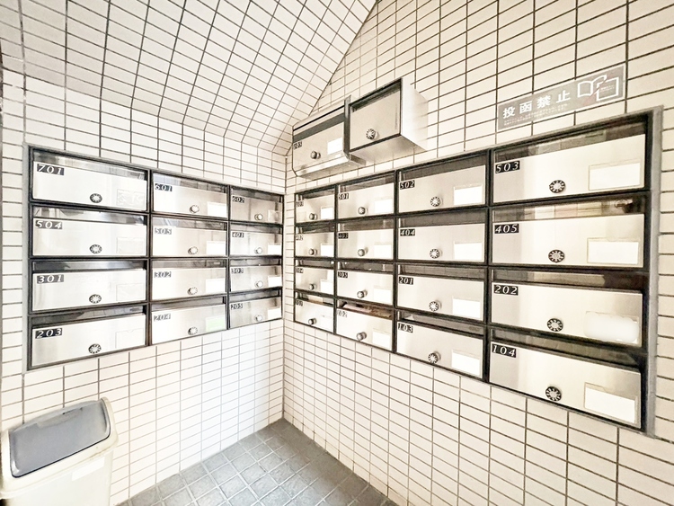 その他 郵便物を受け取るための郵便受けも、きちんと管理されています。