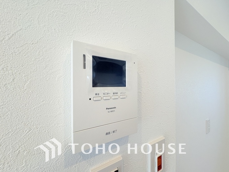 その他 来客が一目でわかるモニター付きインターホン