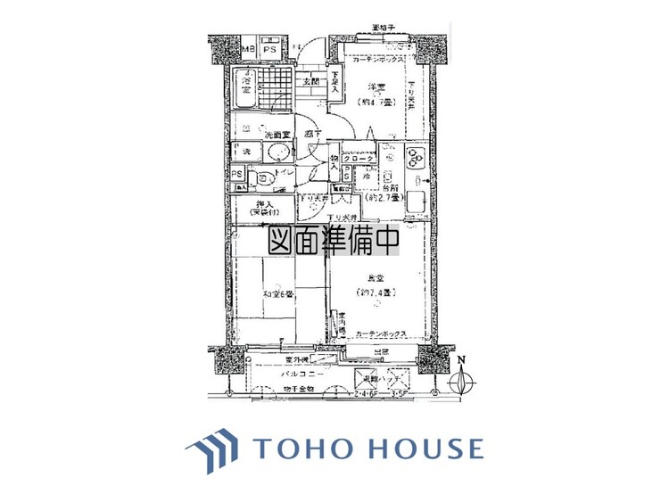 間取り 【間取り】※CG加工しています。