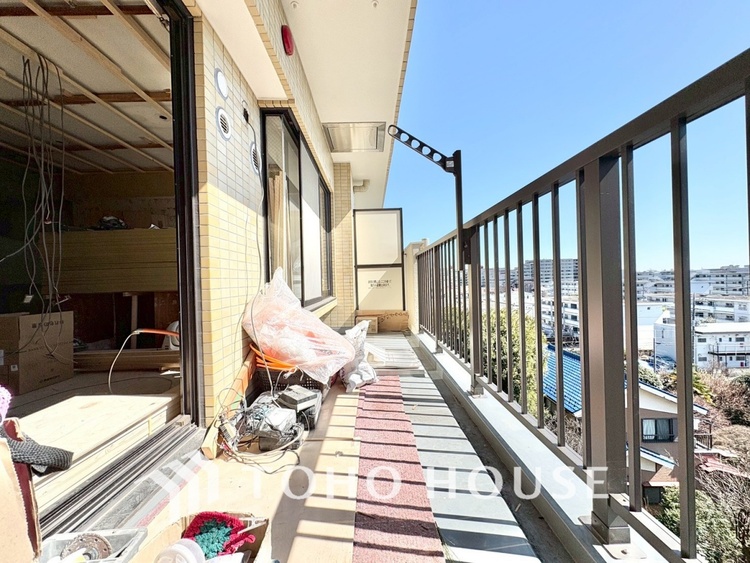 バルコニー 【リフォーム途中】