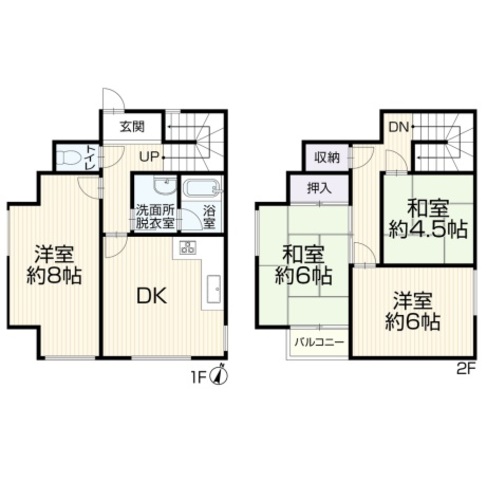 中古戸建　中山の物件画像