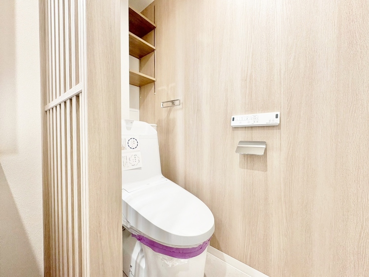 トイレ 暮らしの中のさりげないひとときの快適さにも、こだわりを、持って設備を配しております。