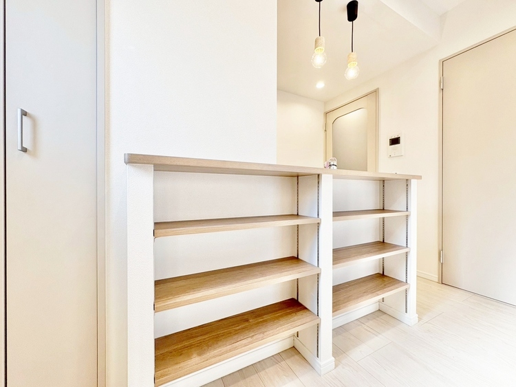 収納 暮らし心地を大きく左右する収納を、適材適所に配置し使い勝手を考慮しました。