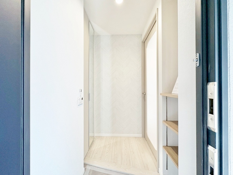 玄関 シューズボックスを完備した玄関です。