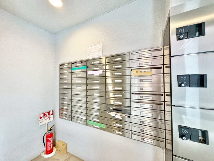 その他 郵便物を受け取るための郵便受けも、きちんと管理されています。