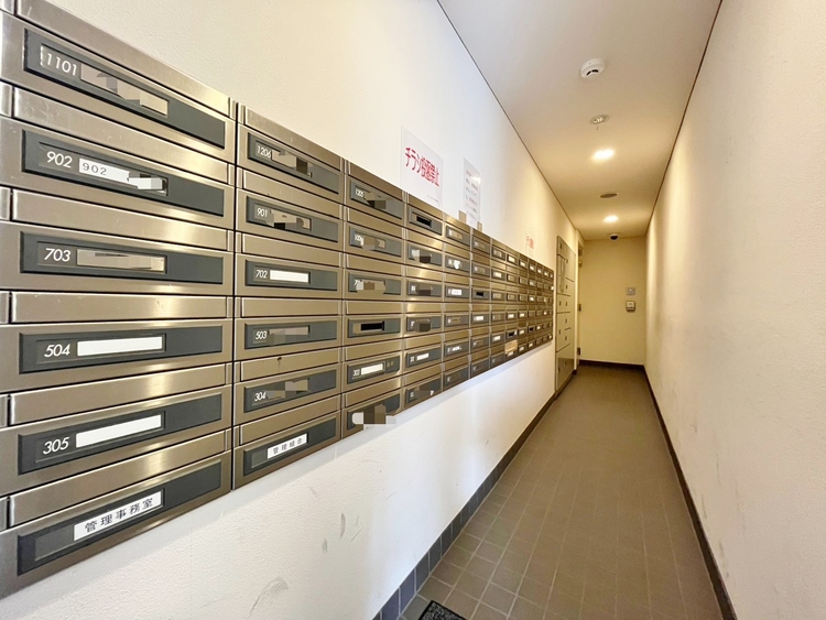 その他 郵便物を受け取るための郵便受けも、きちんと管理されています。