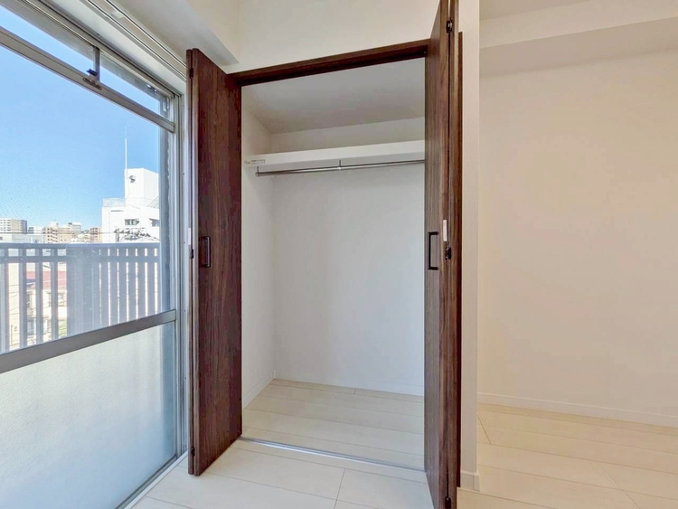 収納 居室にはクローゼットがあり、荷物もスッキリ収納して快適にお過ごしいただけます。