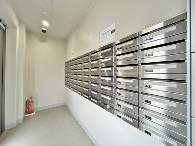 その他 郵便物を受け取るための郵便受けも、きちんと管理されています。