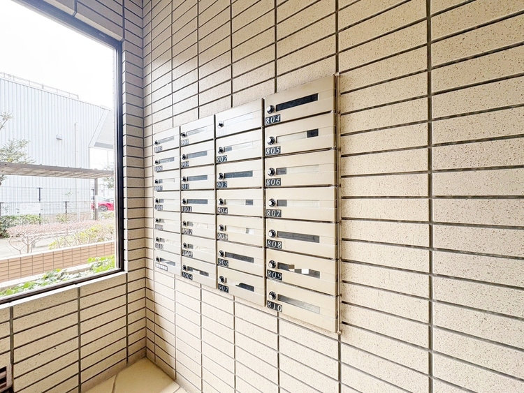 その他 郵便物を受け取るための郵便受けも、きちんと管理されています。