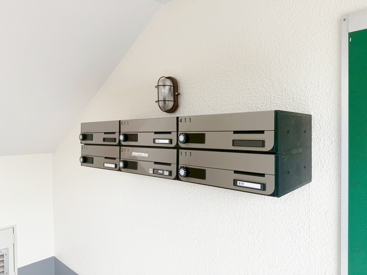 その他 郵便物を受け取るための郵便受けも、きちんと管理されています。