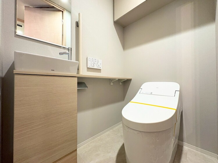 その他 清潔感の高いお手洗い。