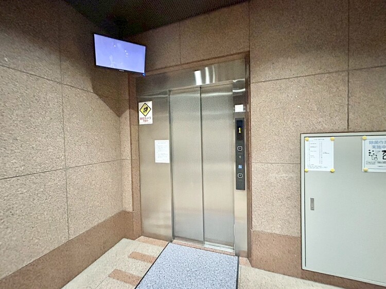 その他 エレベーター完備のため荷物が多くなっても安心。