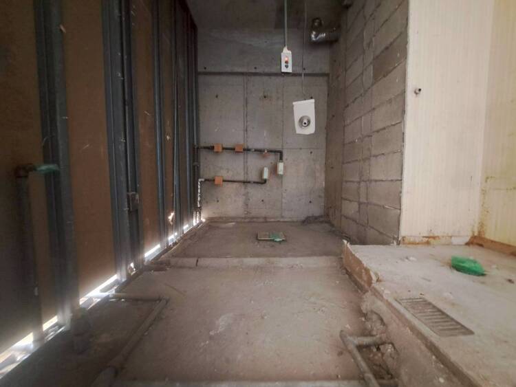 その他 十分な広さの脱衣所。